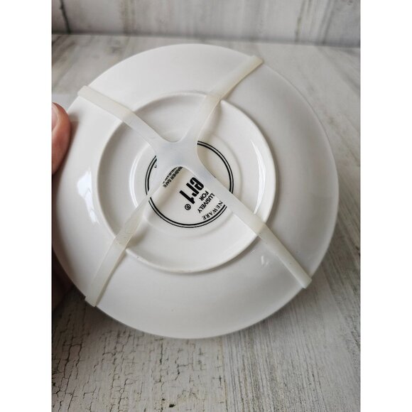 Pier 1 Valentine appetizer plate set heart‎ mini dessert plate - Picture 4 of 7